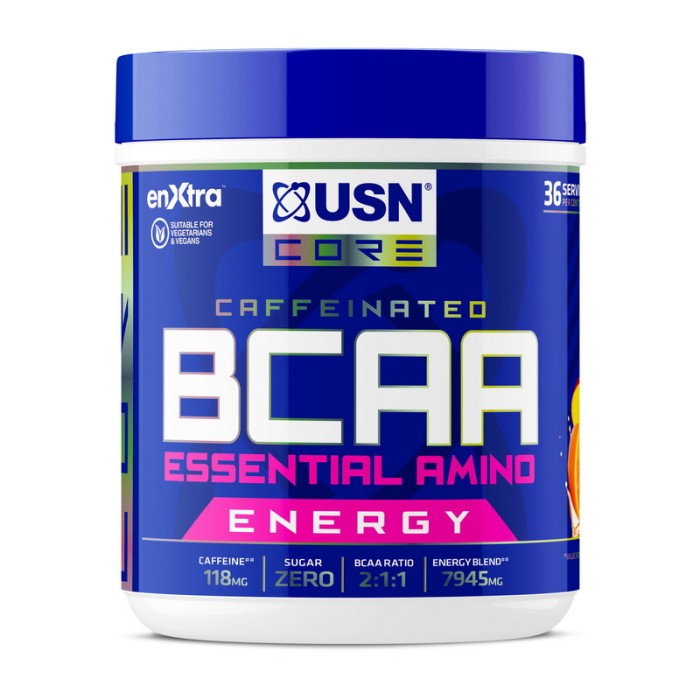 USN BCAA Power Punch Energy (400 г, апельсиновий манго)