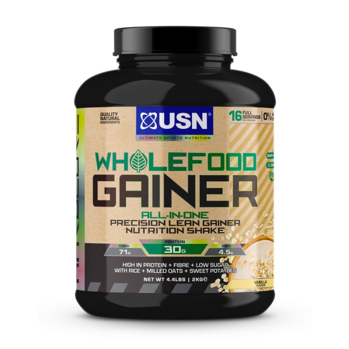 USN Wholefood Gainer (2 кг, ванильный)