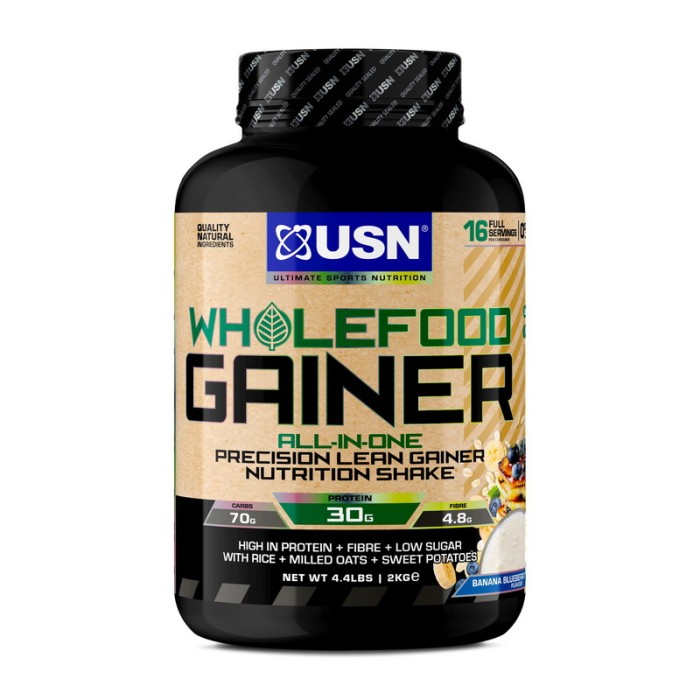 USN Wholefood Gainer (2 кг, бананово-чорничний млинець)