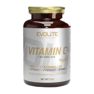 Вітаміни та мінерали Evolite Nutrition Vitamin C 500 mg, 180 вегакапсул