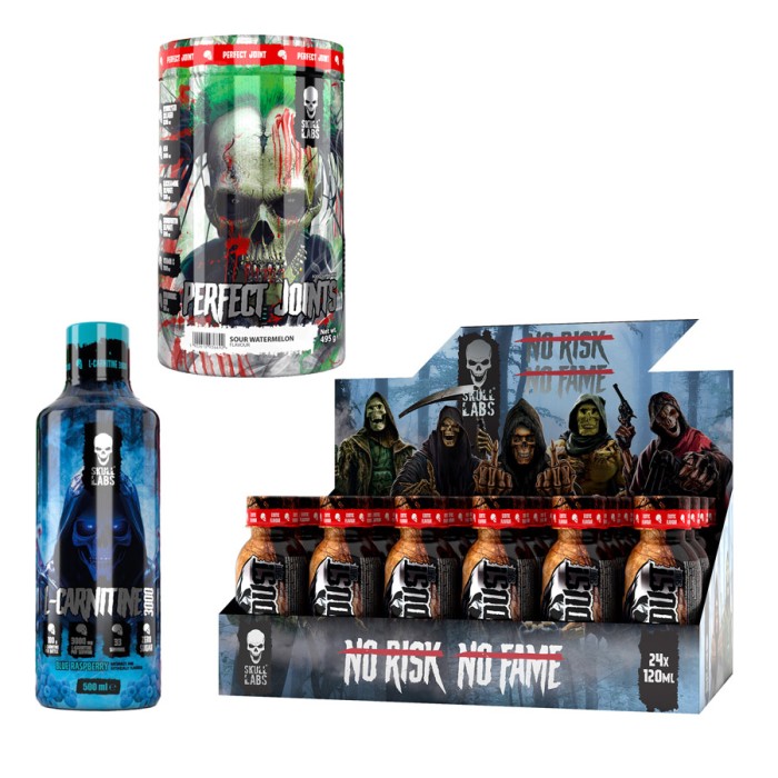 Набори Perfect Joints (495 g tropical) + Angel Dust Shot (120 ml exotic) + L-Carnitine 3000 (500 ml)