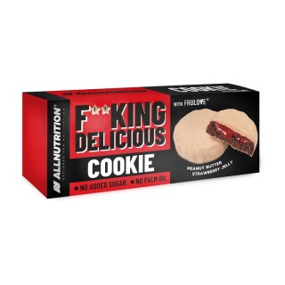 All Nutrition Fit King Delicious Cookie (128 г, арахісово-полуничний желе)