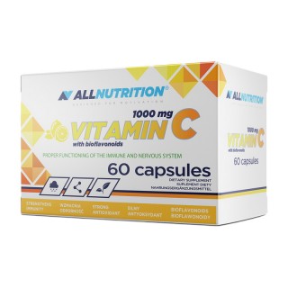 Вітамін С All Nutrition з біофлавоноїдами 1000 мг (60 капсул)