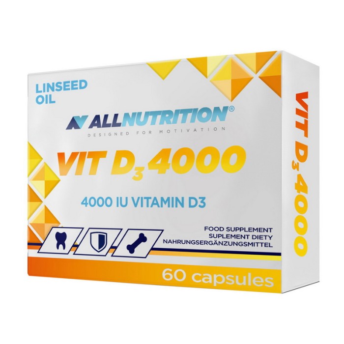 All Nutrition Vit D3 4000 + K2 (60 капсул)