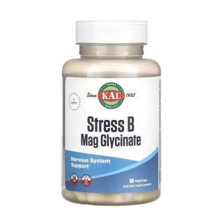 KAL Stress B Mag Glycinate (60 вегетаріанських капсул)