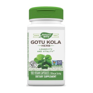 Nature's Way Gotu Kola (100 рослинних капсул)
