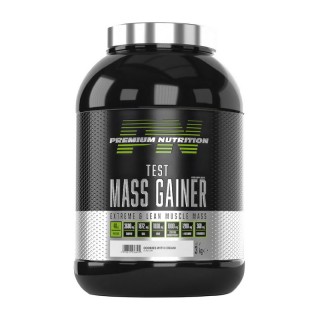 Premium Nutrition Test Mass Gainer (3 кг, кофе фраппе)