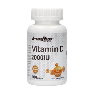 IronFlex Vitamin D3 2000 МО (100 таб)