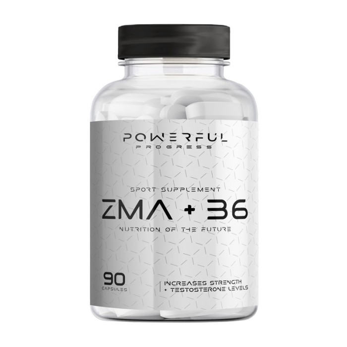 Потужний прогрес ZMA+B6 (90 капсул)