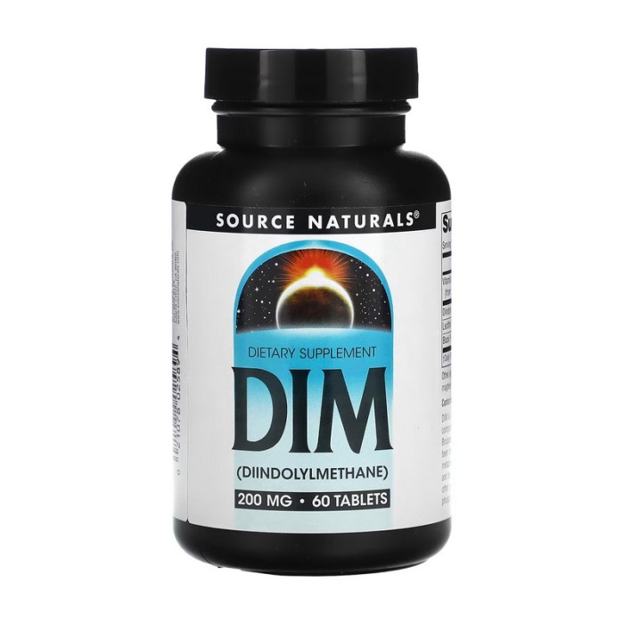 Source Naturals DIM 200 мг (60 таблеток)