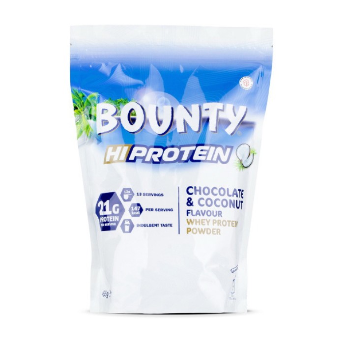 Протеїновий напій Bounty Bounty Hi (420 г, шоколад та кокос)