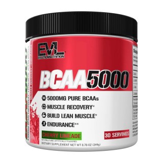EVLUTION Nutrition BCAA 5000 (249 г, вишнева лимада)