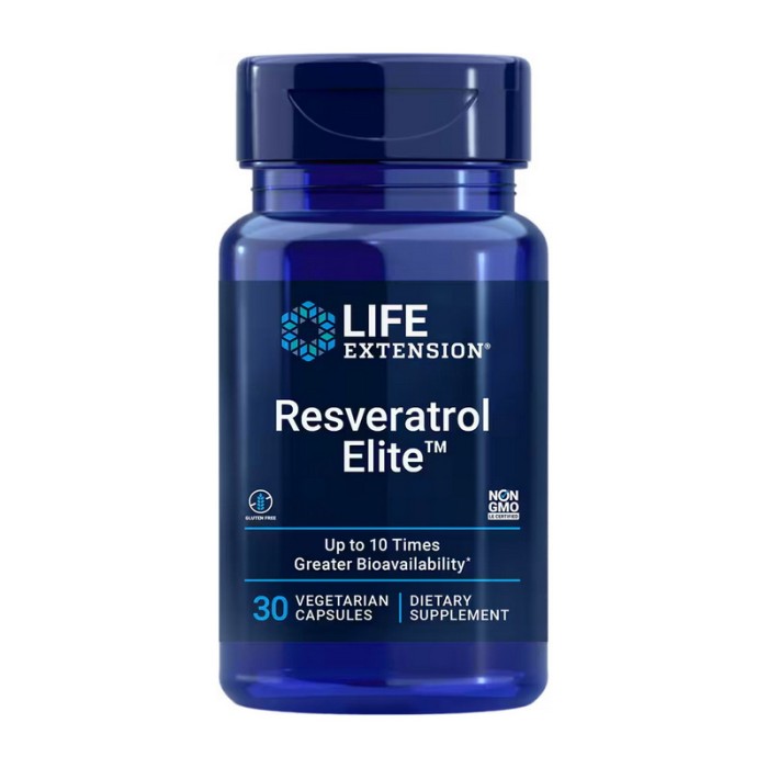Life Extension Resveratrol Elite (30 растительных капсул)