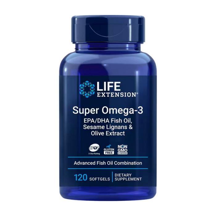 Life Extension Super Omega-3 (120 sgels)