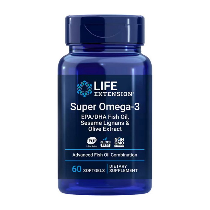 Life Extension Super Omega-3 (60 sgels)