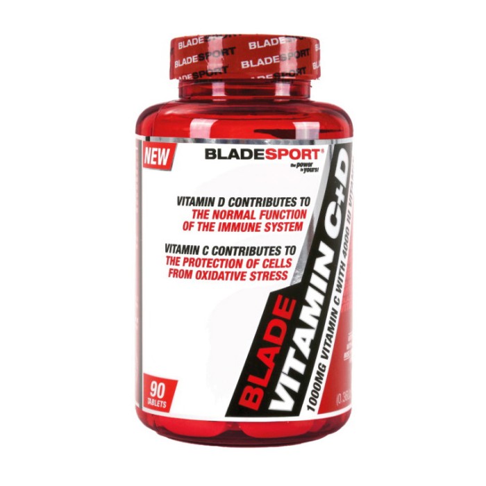 Blade Sport Vitamin C+D3 (90 tabs)