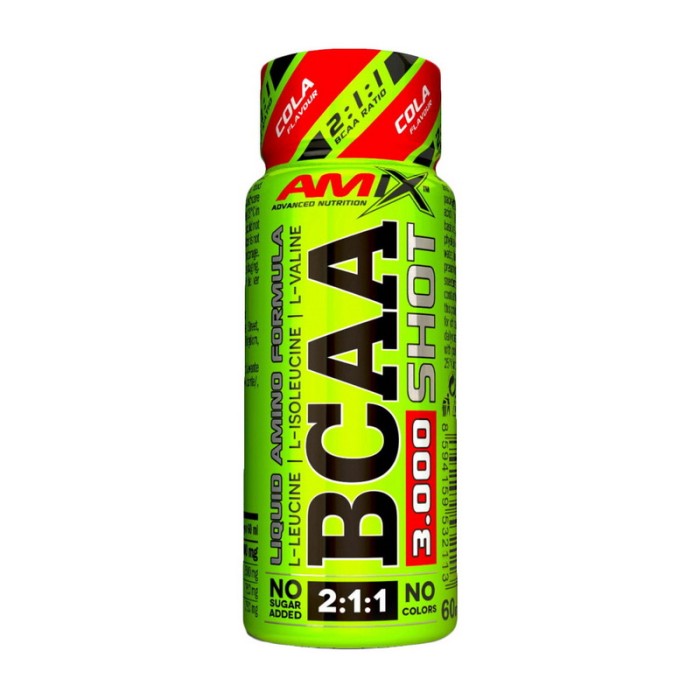 AMIX BCAA 3000 Shot (60 мл, кола)