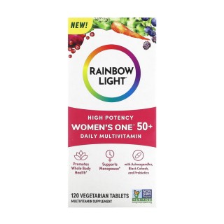 Rainbow Light Women's One 50+ (120 вегетаріанських таблеток)
