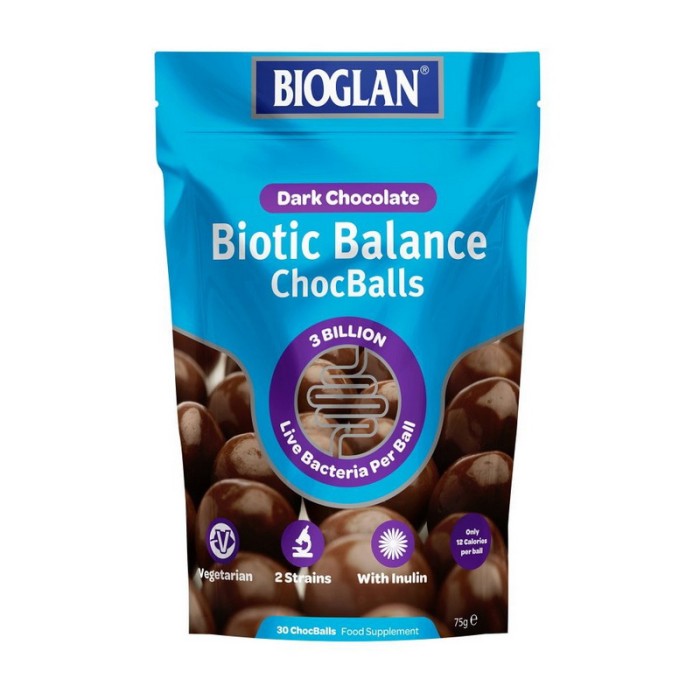 Bioglan Biotic Balance Chocballs 3 Billion (30 chocballs)