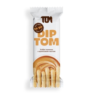 TOM peanut butter Хлебные палочки с арахисовой пастой (34 g)