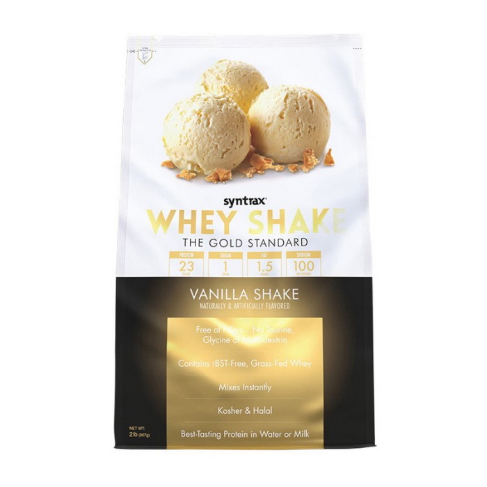 Сироватковий коктейль Syntrax (907 г, ванільний коктейль)