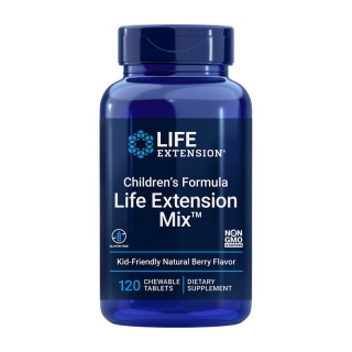 Детская формула Life Extension, смесь Life Extension (120 жевательных таблеток, ягодный вкус)