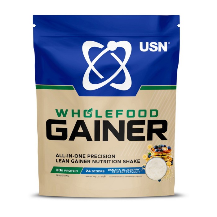 USN Wholefood Gainer (1 кг, бананово-чорничний млинець)