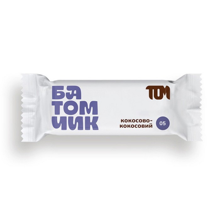 TOM peanut butter Батомчик кокосово-кокосовый (45 g)