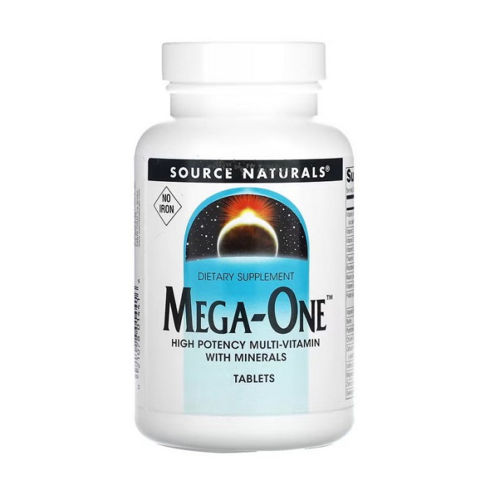 Source Naturals Mega-One без заліза (30 таблеток)