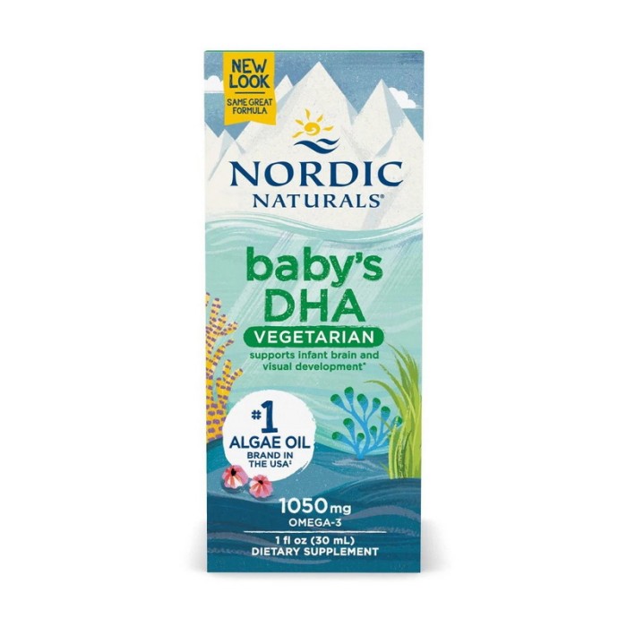 Nordic Naturals Baby's DHA вегетаріанський (30 мл)