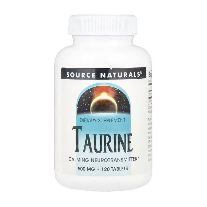 Source Naturals Taurine 500 mg (120 tab)