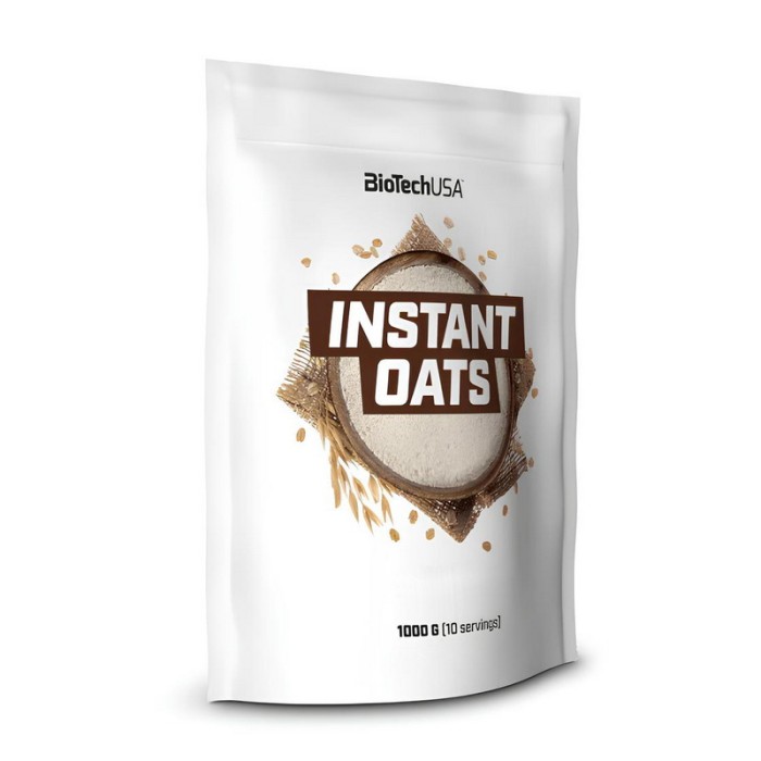 BioTech Instant Oats (1 kg, unflavoured)