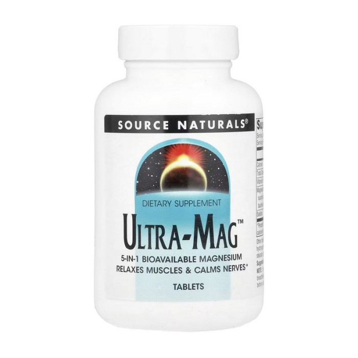 Source Naturals Ultra-Mag (30 таблеток)