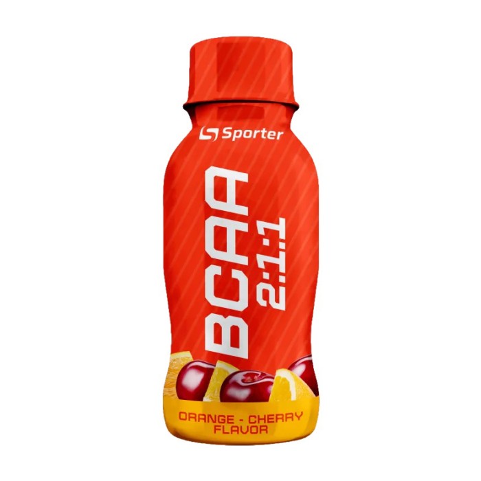 Sporter BCAA 2:1:1 Shot (100 мл, апельсин-вишня)