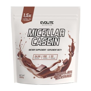 Evolite Nutrition Міцелярний казеїн (1 кг, шоколадний молочний коктейль)