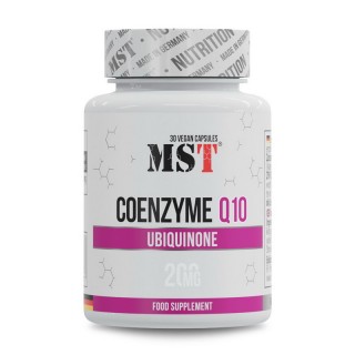 MST Ubiquinol Coenzyme Q10 200 мг (30 вегетаріанських капсул)