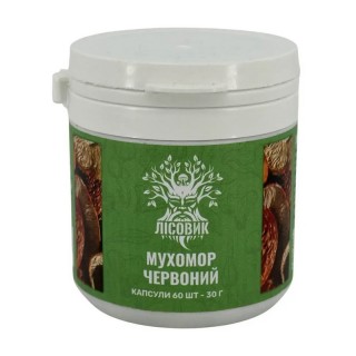 Лісовик Мухомор Червоний (60 caps)