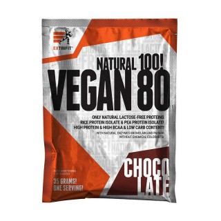 EXTRIFIT Vegan 80 (35 г, карамель)