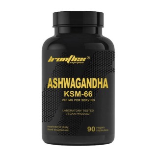 IronFlex Ashwagandha KSM-66 200 мг (90 растительных капсул)