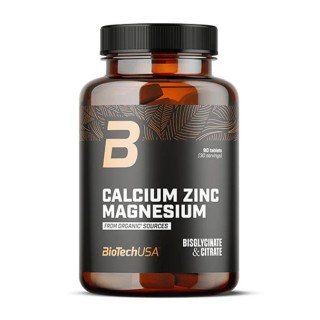 BioTech Calcium Zinc Magnesium Organic (90 tabs)