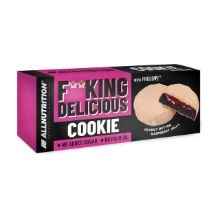 All Nutrition Fit King Delicious Cookie (128 г, арахісово-малинове желе)