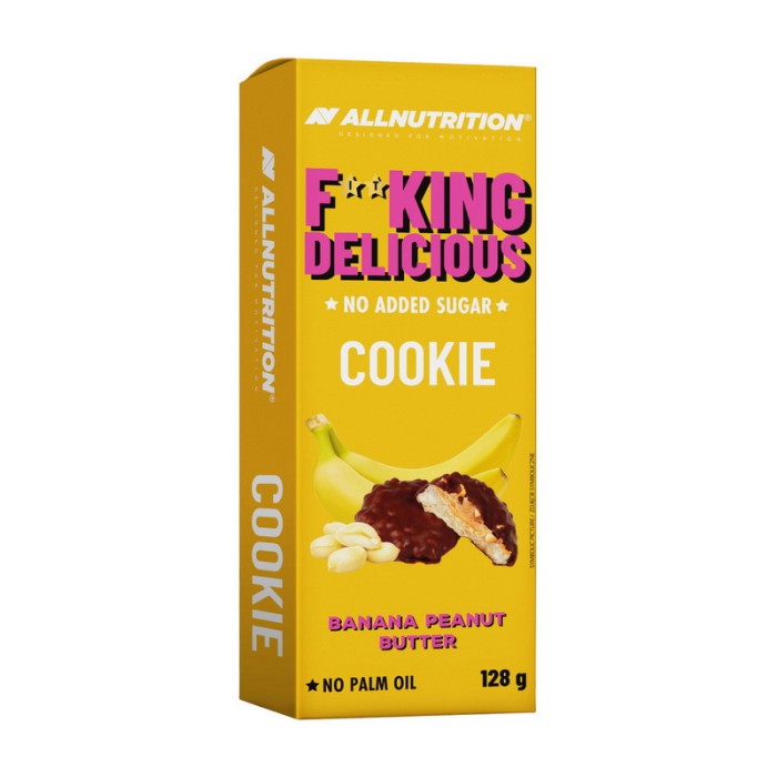 All Nutrition Fit King Delicious Cookie (128 г, бананово-арахісова паста)