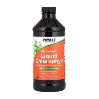 NOW Liquid Chlorophyll (473 ml, unflavored)