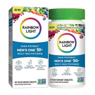Rainbow Light Men's One 50+ (60 вегетаріанських таблеток)