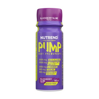Nutrend Pump Shot (60 мл, ожина та лайм)