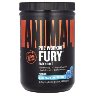 Передтренувальний комплекс Universal Nutrition Animal Fury, 30 порцій Ожина (495 грами)