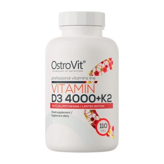 OstroVit Vitamin D3 4000 + K2 (110 tabs)