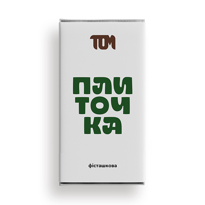 TOM peanut butter Плиточка фісташкова (100 g)