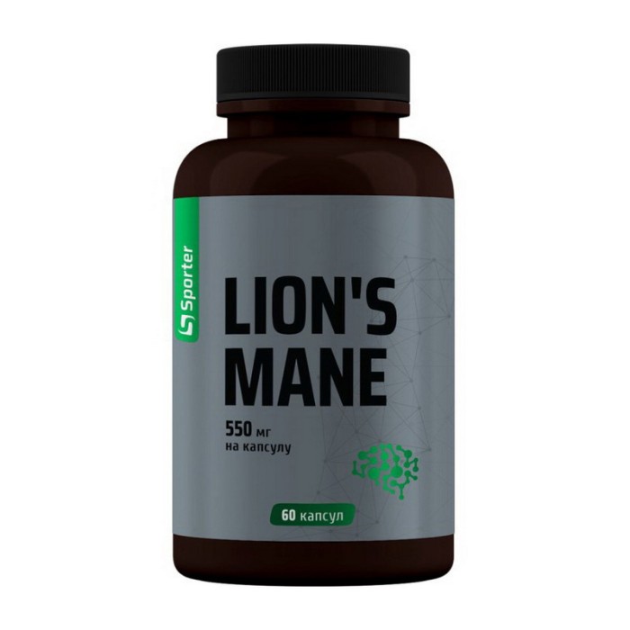 Sporter Левова грива 550 мг (60 капсул)