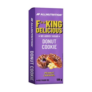 All Nutrition FitKing Delicious Donut Cookie (128 г, арахисовая карамель)
